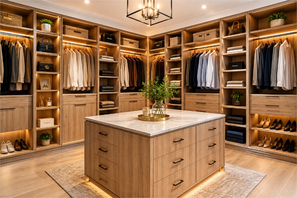 Closets personalizados y carpintería residencial en Cedritos