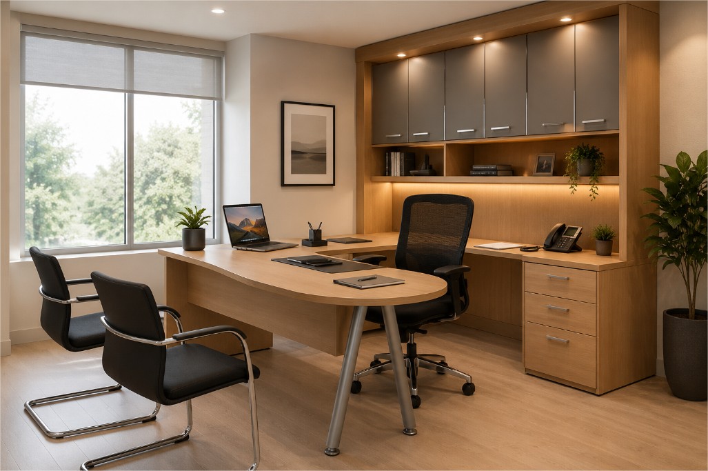 Muebles para oficina a medida en Cedritos